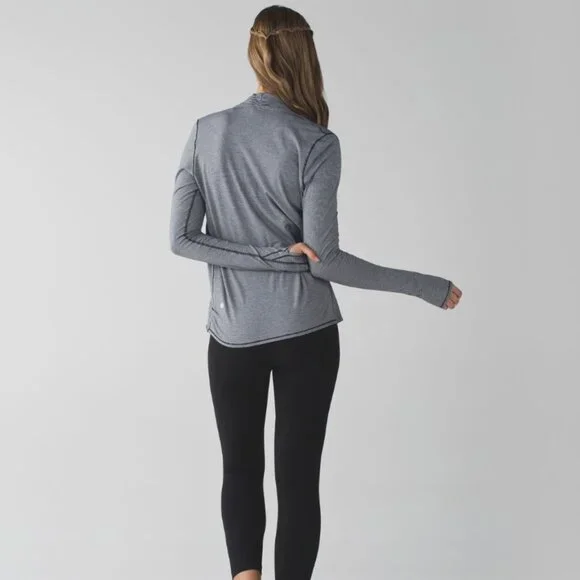 Lululemon Radiant Long Sleeve Wee Stripe Pima Cotton - Picture 2 of 6
